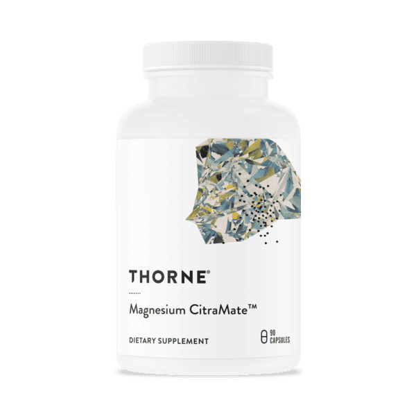 Magnesium CitraMate 90ct by Thorne Front