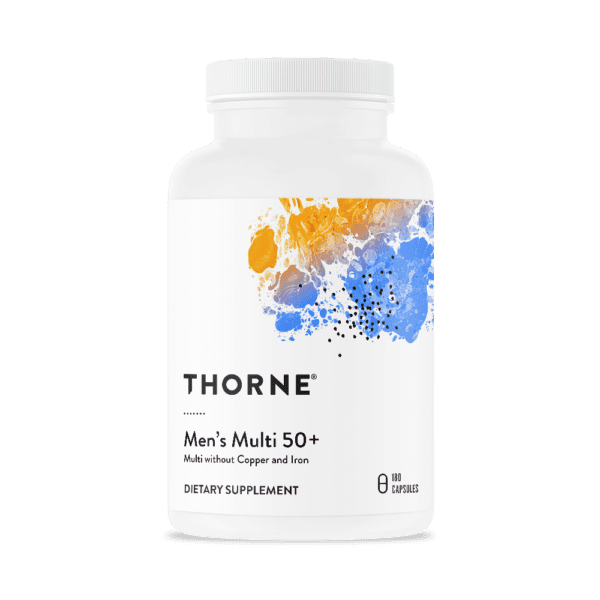 Men's Multi 50+ 180ct by Thorne Front
