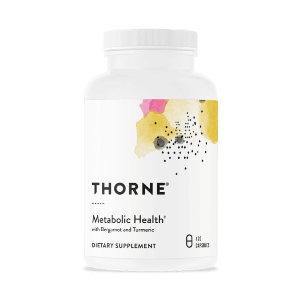 Metabolic Health 120ct by Thorne Front