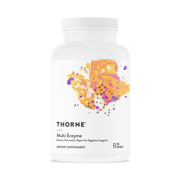 Multi Enzyme 180ct by Thorne Front
