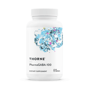 PharmaGABA-100 60ct by Thorne Front