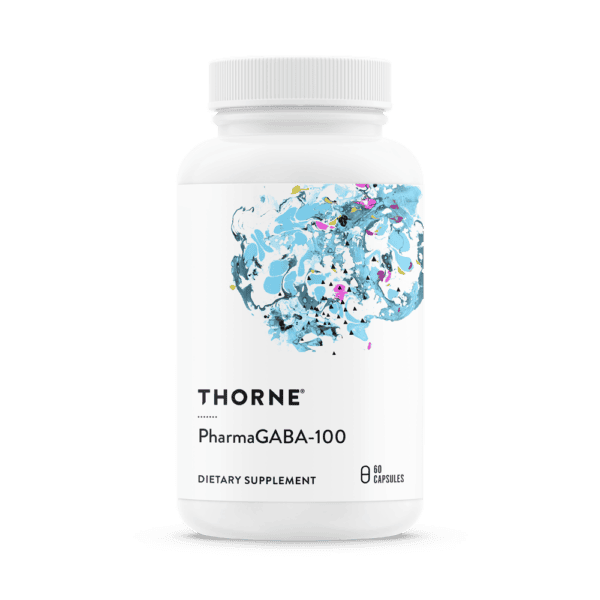 PharmaGABA-100 60ct by Thorne Front