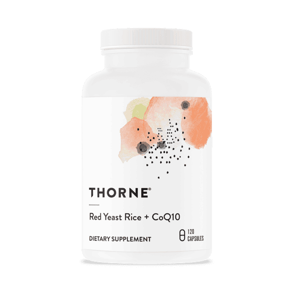 Red Yeast Rice + CoQ10 120ct by Thorne Front