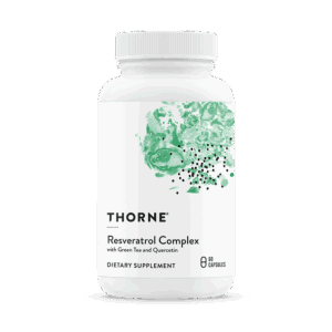 Resveratrol Complex 60ct by Thorne Front