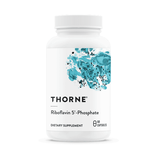Riboflavin 5'-Phosphate 60ct by Thorne Front