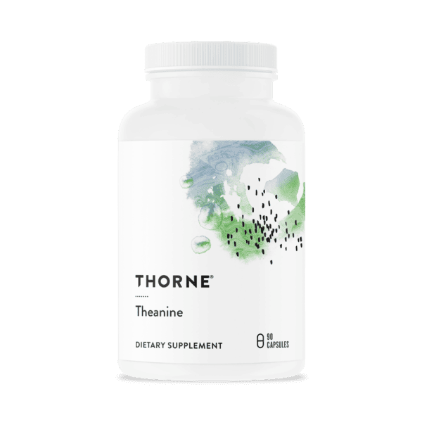 Theanine 90ct by Thorne Front