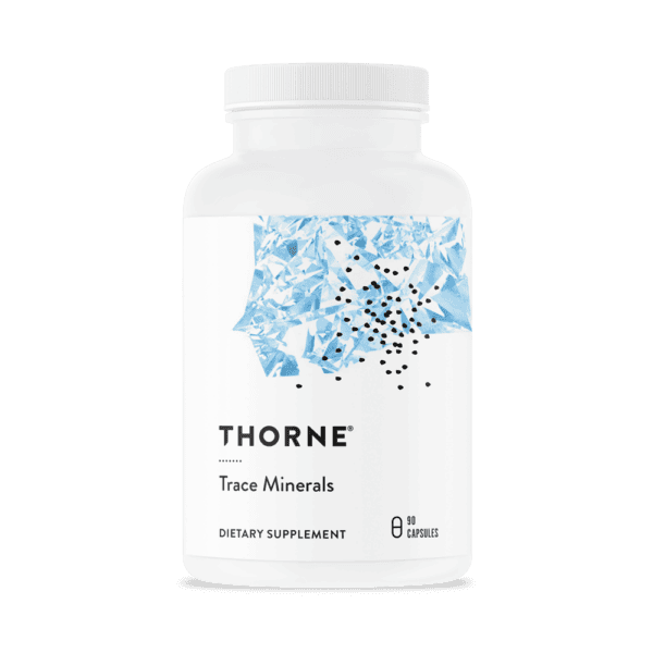 Trace Minerals 90ct by Thorne Front