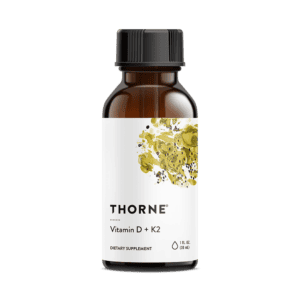 Vitamin D + K2 Liquid 1200d by Thorne Front