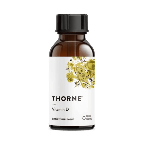 Vitamin D Liquid 1200d by Thorne Front