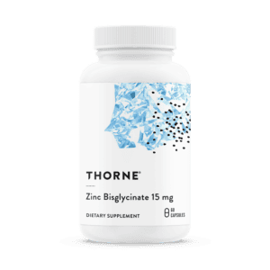 Zinc Bisglycinate 15 mg by Thorne Front