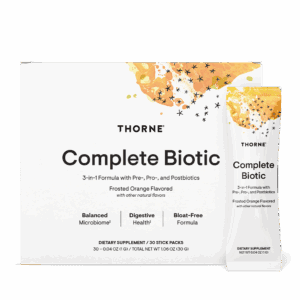 Complete Biotic - Travel Packs 30ct by Thorne Front