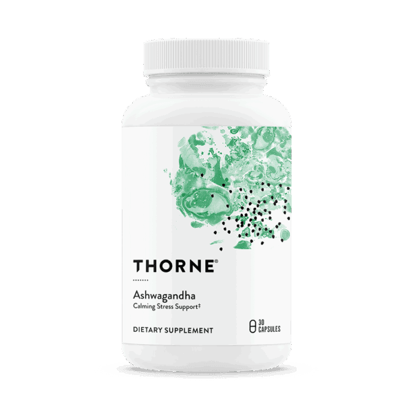 Ashwagandha 30ct by Thorne Front