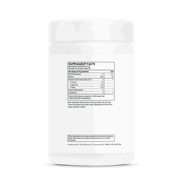 Creatine + BCAAs 30ct by Thorne Back