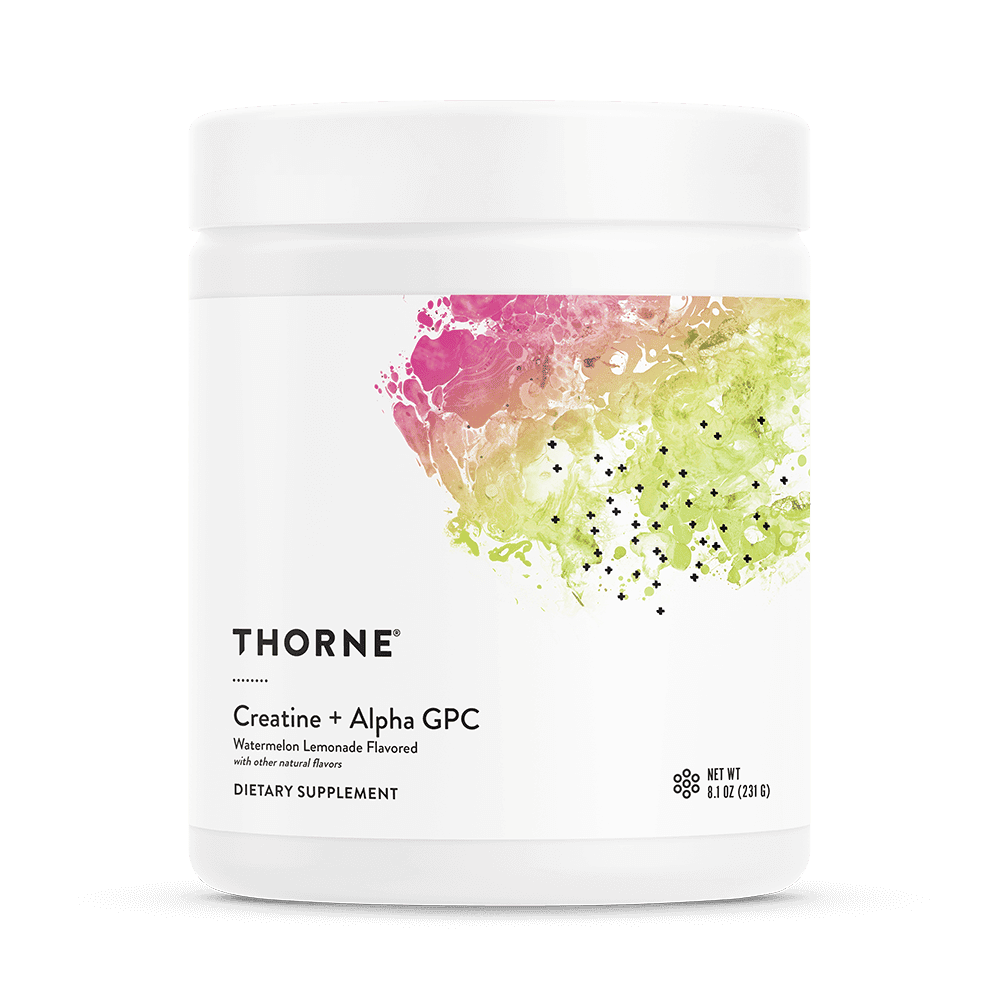Creatine + Alpha GPC 231 g by Thorne Front