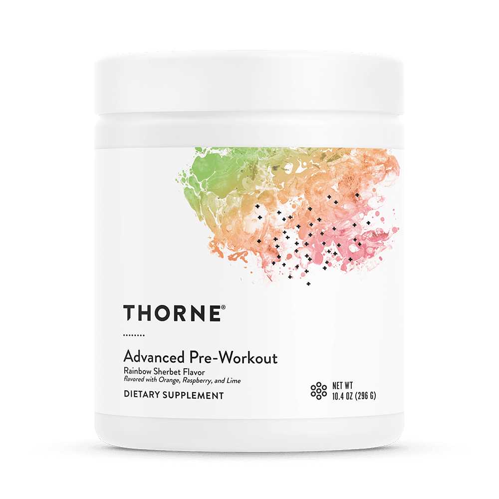 Advanced Pre-Workout 296 g by Thorne Front
