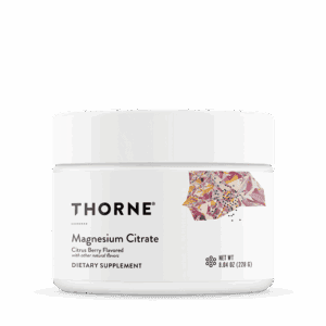 Magnesium Citrate 220 g by Thorne Front