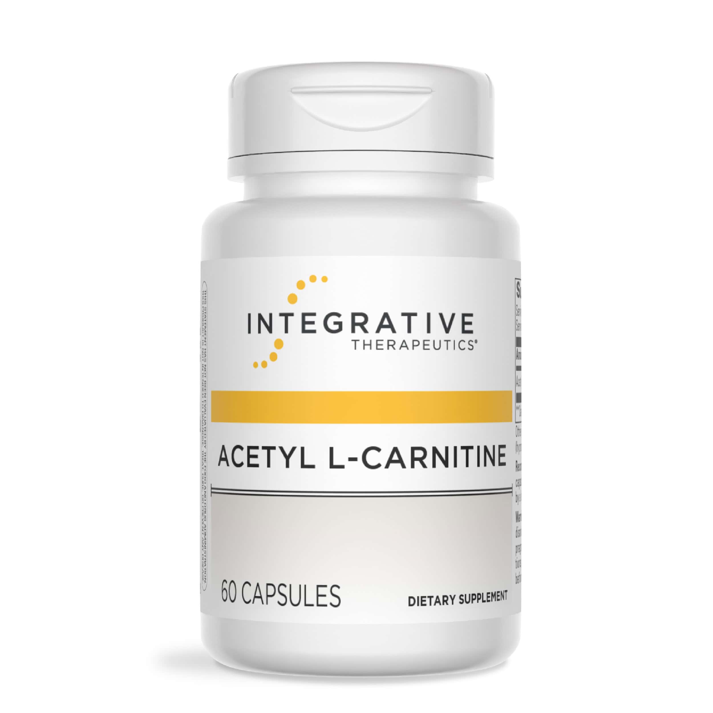 Acetyl L-Carnitine 60ct Integrative Therapeutics Main
