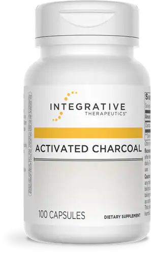 Activated Charcoal 100ct by Integrative Therapeutics Front