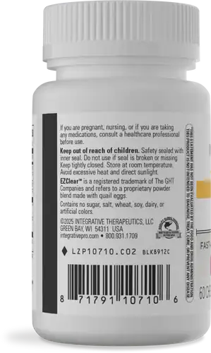 AllQlear™ 60ct by Integrative Therapeutics Side