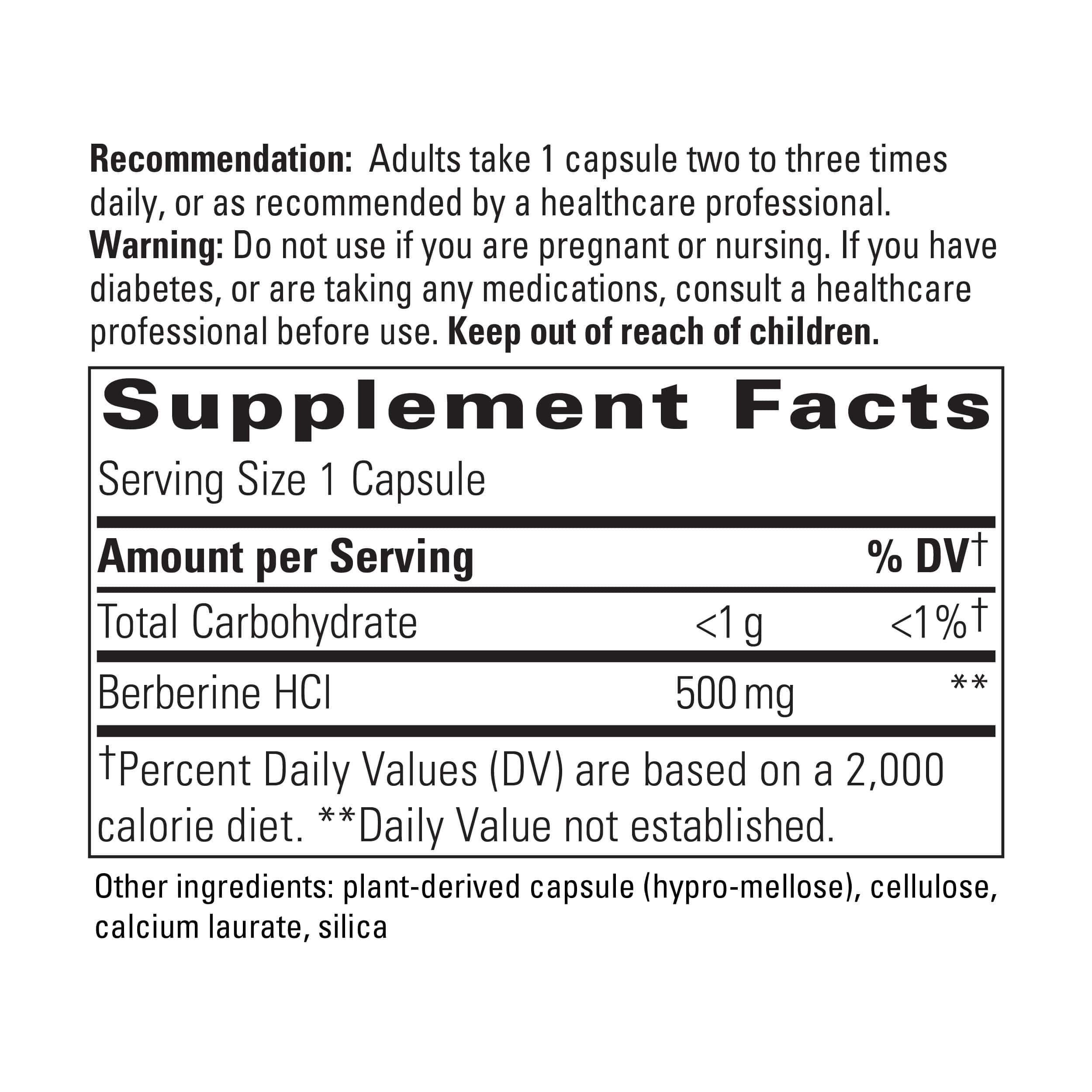 Berberine 120ct Integrative Therapeutic SF