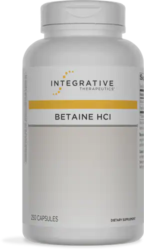 Betaine HCl 250ct by Integrative Therapeutics Front