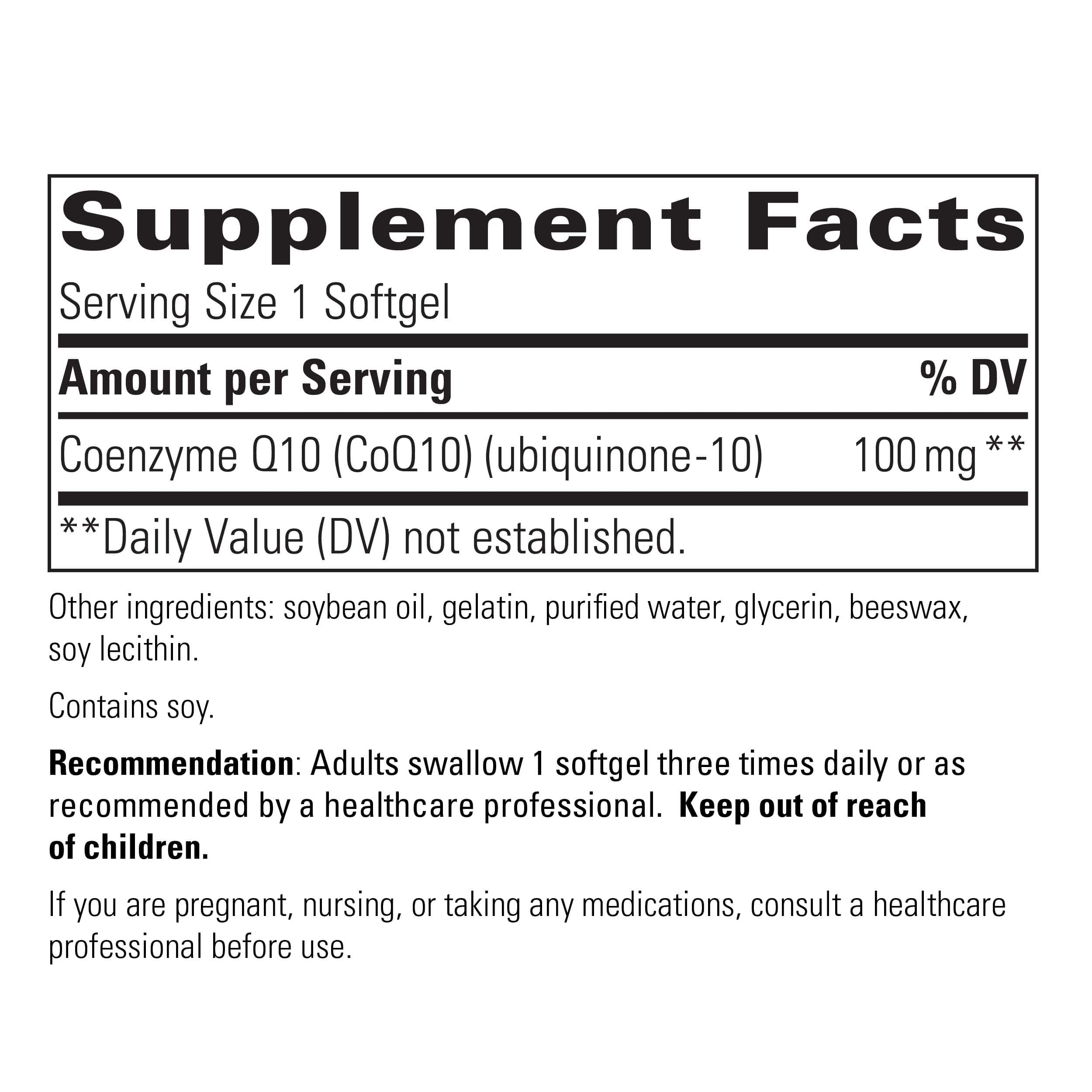 CoQ10 (100 mg) Integrative Therapeutics SF
