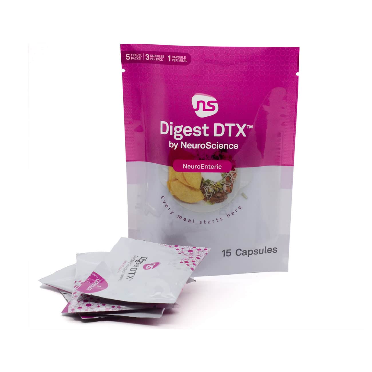 Digest DTX Pouch 5ct by NeuroScience Inc