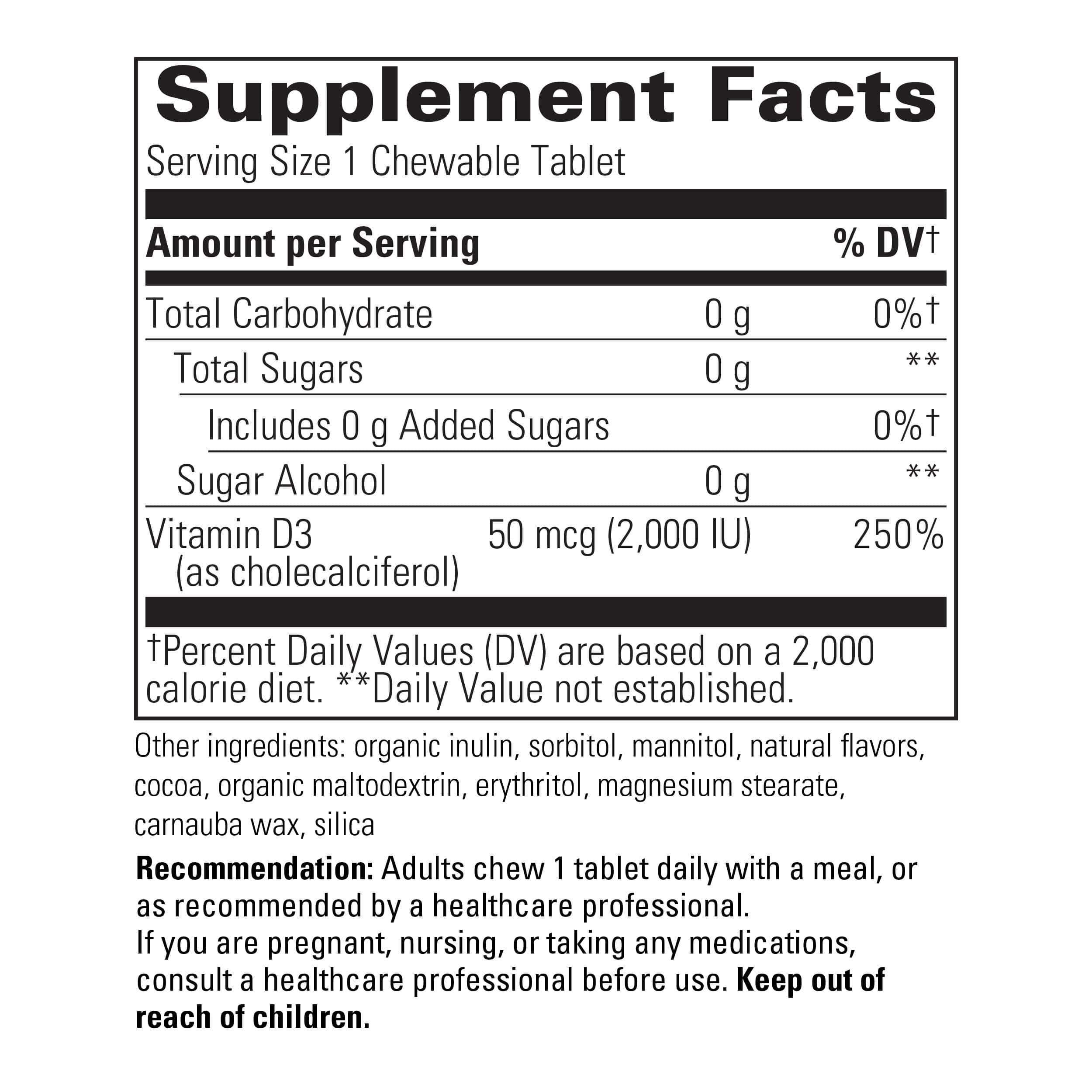 Vitamin D3 (50 mcg) 120ct Integrative Therapeutics SF