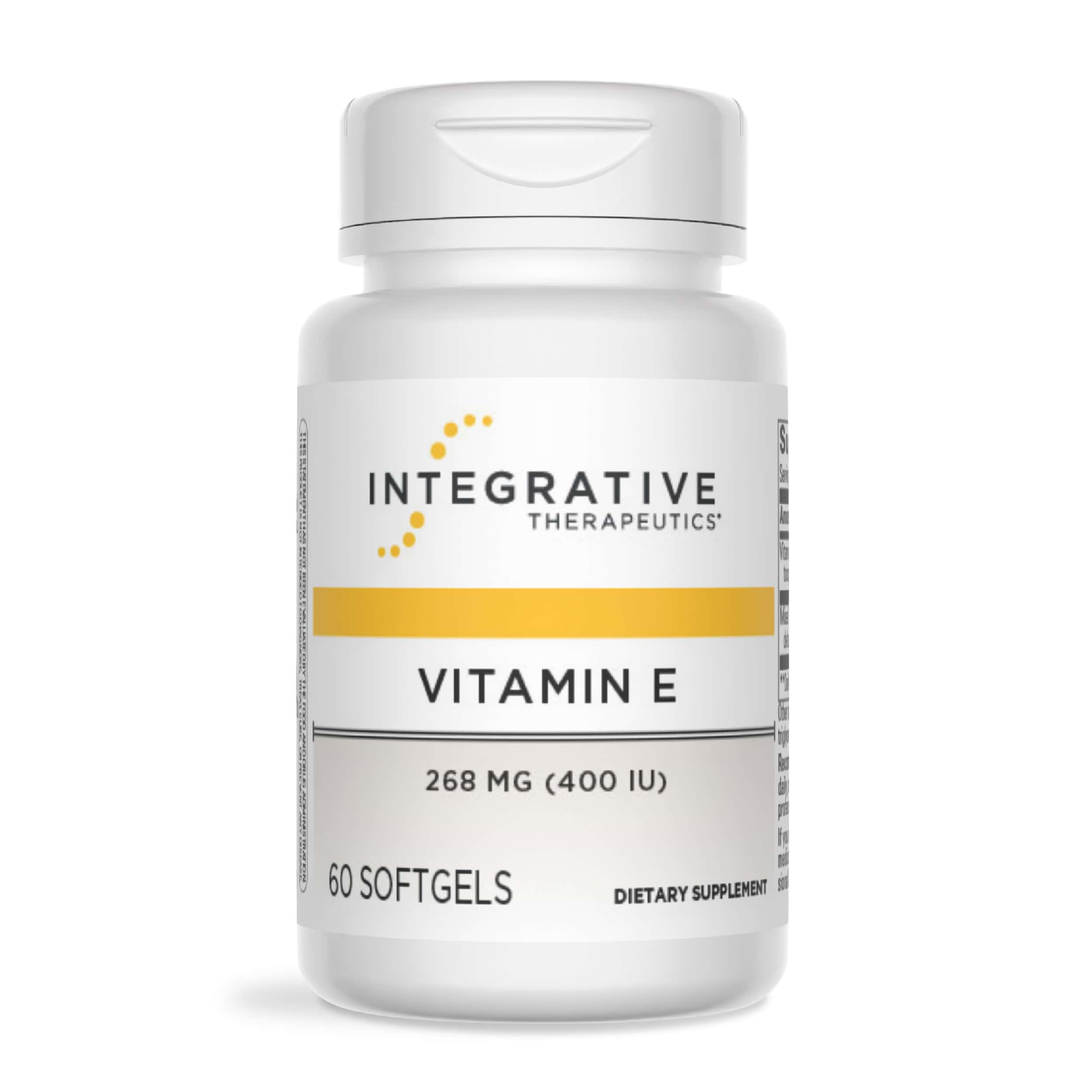 Vitamin E 60ct Integrative Therapeutics Main