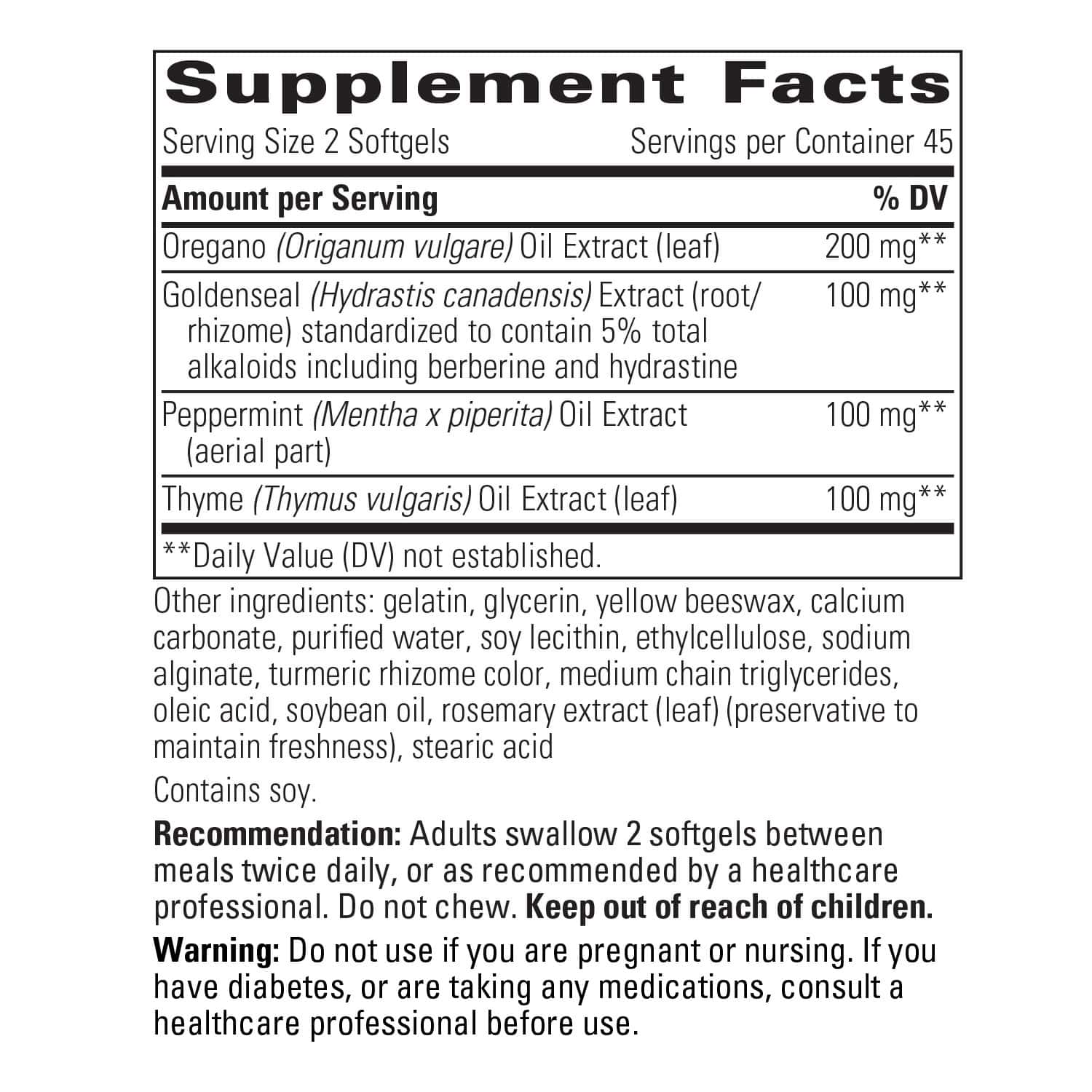 Y Formula™ 90ct Integrative Therapeutics SF